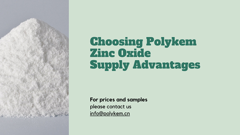 Redenen voor het kiezen van Polykem -zinkoxide: voordelen leveren