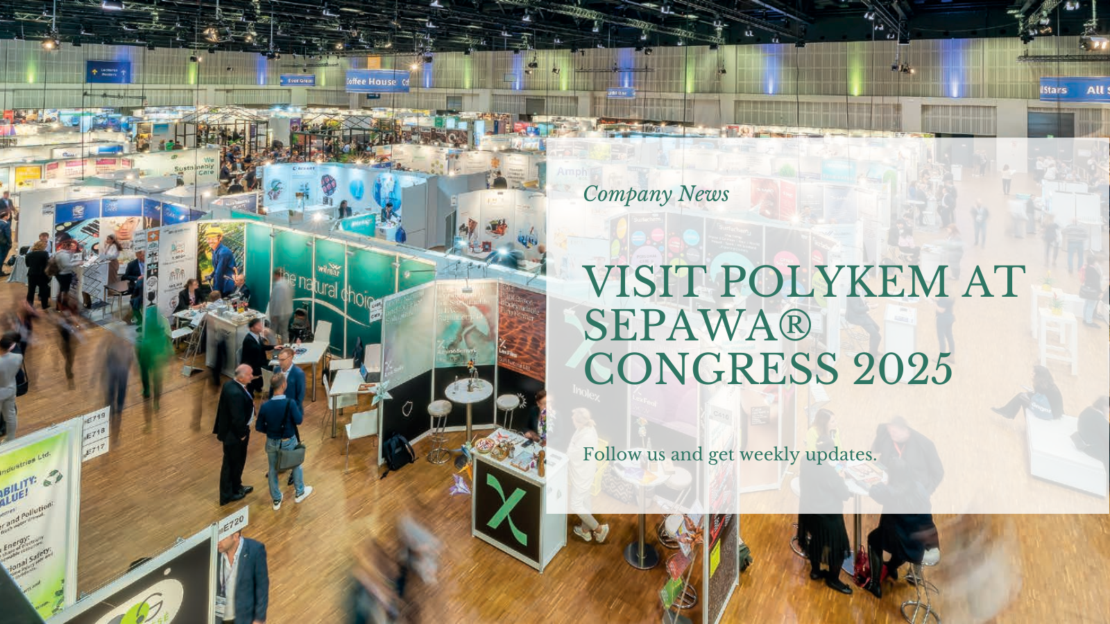 Bezoek Polykem Booth op Sepawa® Congress 2025 in Berlijn!
